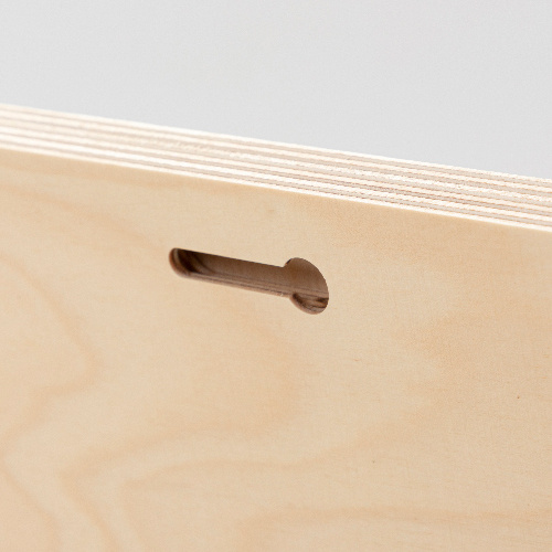 Marco de fotos de madera contrachapada para sublimación - 30,5 x 30,5 cm