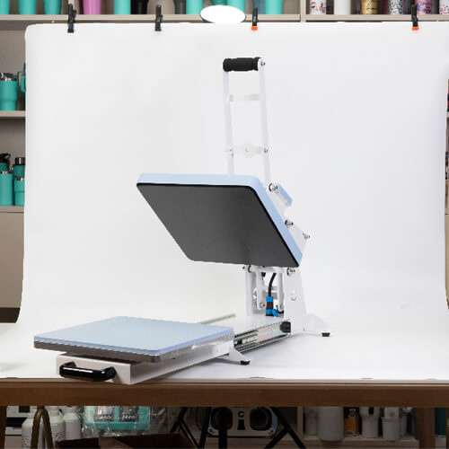 Otter Drawer Clamshell flatbed presse 38 x 38 cm