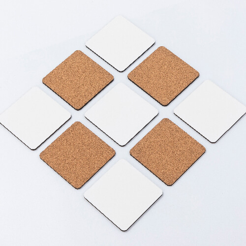 Pad patrat pentru cani din MDF 9 x 9 cm pentru sublimare