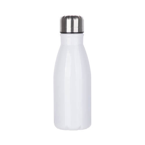 Flacon en aluminium 450 ml pour sublimation - blanc