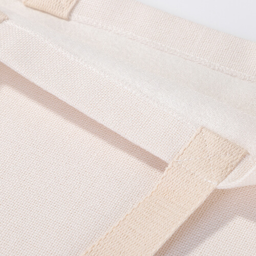 Shopping bag 36 x 39 cm made of linen and cork for sublimation