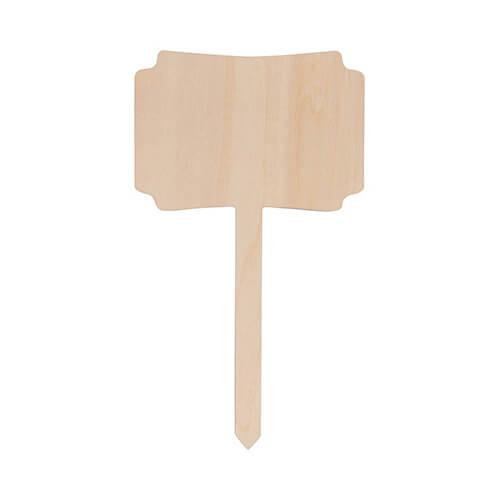 Vrtni znak 10 x 17,5 cm za sublimaciju