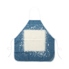 Fartuch lniany Bleached Starry Denim do sublimacji