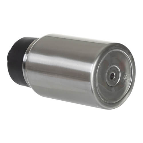 500 ml waterfles met brede mond en inklapbaar handvat voor sublimatie - zilver