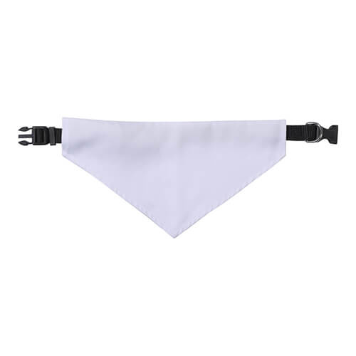 Musta bandana lemmikkieläinten kaulus sublimaatiota varten