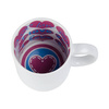 Taza A + 330 ml con el I love you en el interior Termotransfer de sublimación