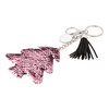 Sleutelhanger voor sublimatie - roze kerstboom