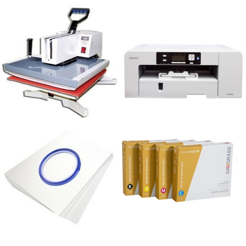 Printing kit for T-shirts Sawgrass Virtuoso SG1000 + SY99 ChromaBlast