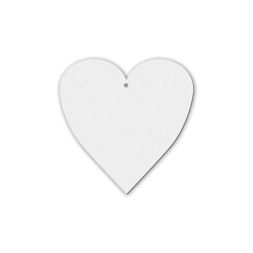Felt heart shaped decoration Sublimation Thermal Transfer