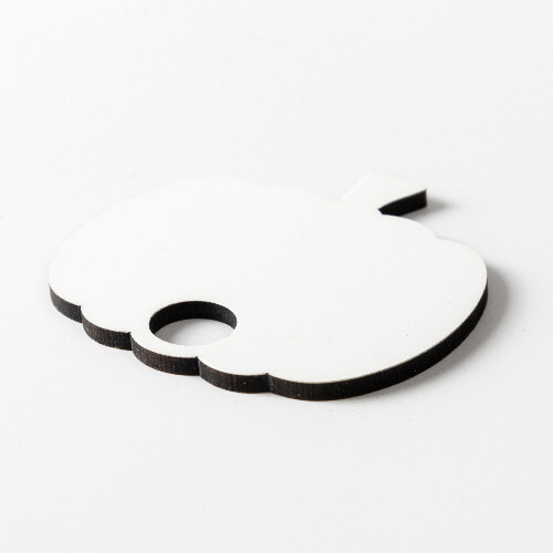 Placa de identificación de fibra para taza de 480 / 600 / 540 / 750 ml para sublimación - calabaza