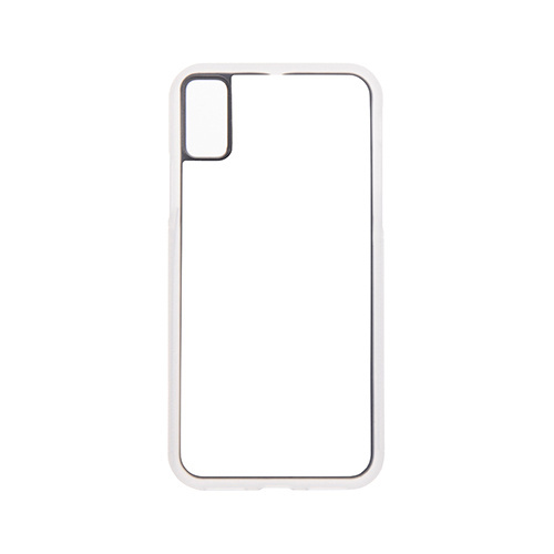 iPhone X coque caoutchouc transparent Sublimation Transfert Thermique