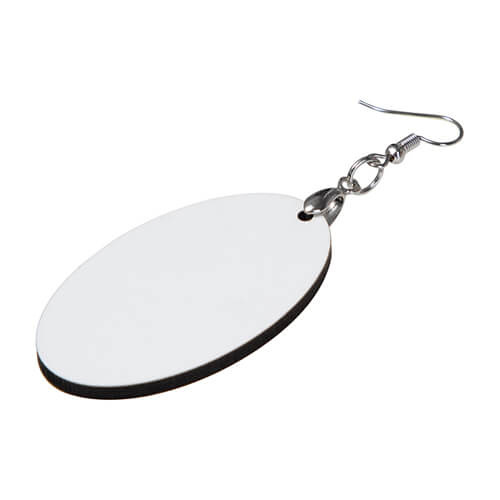 Cercei din MDF pentru sublimare - oval