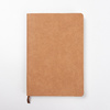 A5 notebook with leather cover for sublimation - Brown
