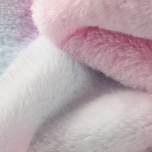 Couverture Minky avec doublure en fausse fourrure pour la sublimation