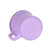 Taza de 360 ml esmaltada para sublimación - Violeta mate