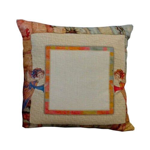 Platnena prevleka za vzglavnik 38 x 38 cm za sublimacijo - Angels