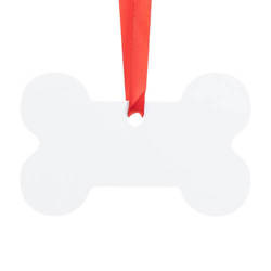 Műanyag medál szublimációhoz - csont