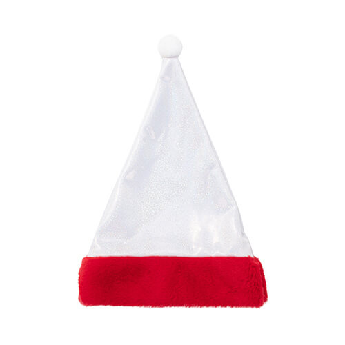 St. Patrick's brokaat hoed. Sinterklaas sublimatie - wit