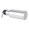 600 ml aluminum water bottle for sublimation - silver