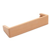 U-shaped wooden base for LED lamp - 21.6 cm