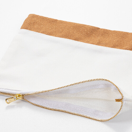 Trousse en liège demi-teinte pour sublimation