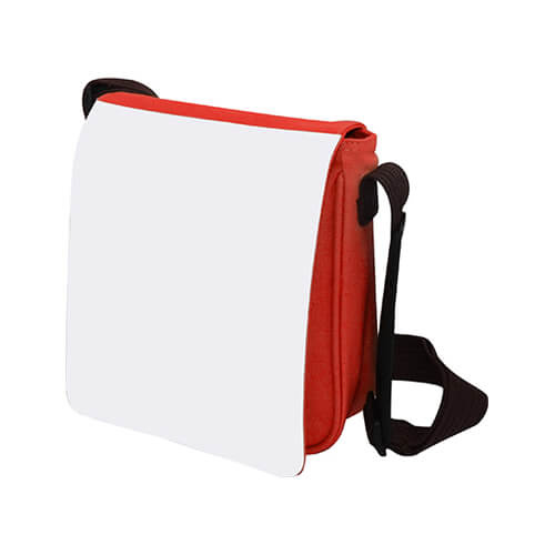 Torba za ramo 18 x 21 x 6 cm - rdeča Sublimacija Termični prenos