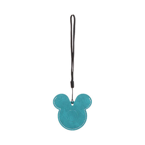 Mickey Mouse-vedhæng / AirTag-etui til sublimering - grøn