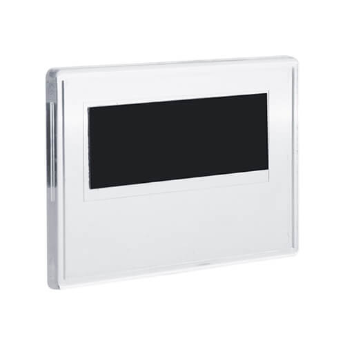 Acrylic frame with magnet - rectangular