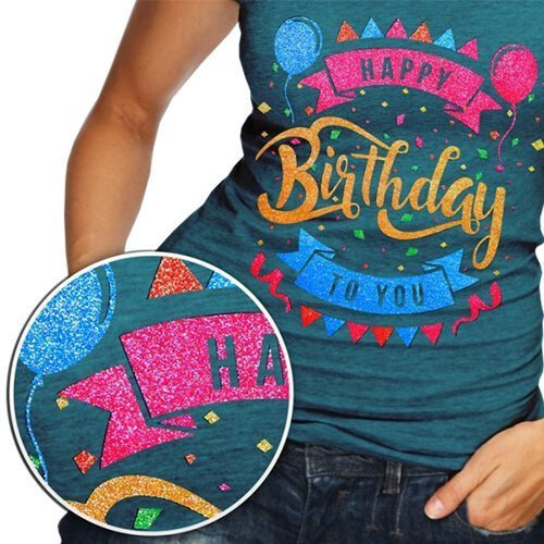 Forever Subli-Dark (bez rezanja) Glitter A3 transfer papir - 1 slovo