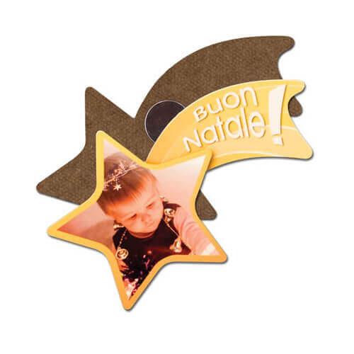 MDF okvir za fotografije s magnetom - Kometa - Sublimacijski termo transfer