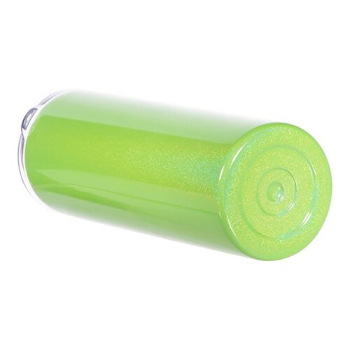 600 ml kruus koos kõrrega sublimatsiooni jaoks - Irisev roheline