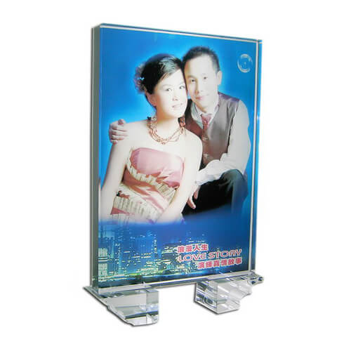 Fotókristály téglalap A4 modell SJ26