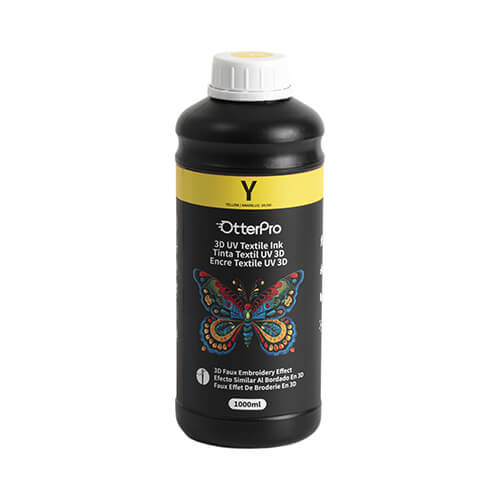 OtterPro SD UV DTF tinta 1000 ml - Sárga