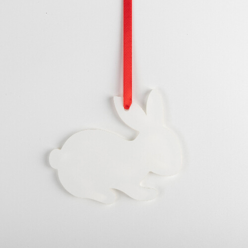 Sublimaatio-akryyli riipus - Bunny - pupu