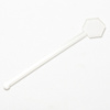 Acrylic beverage stirrer 15 cm for sublimation - hexagon