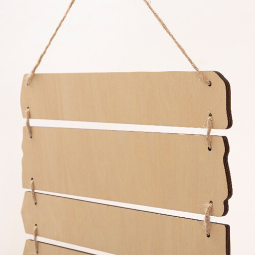 Negen multiplex ophangframes voor sublimatie