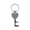 Multifunctional key fob - heart Sublimation Thermal Transfer