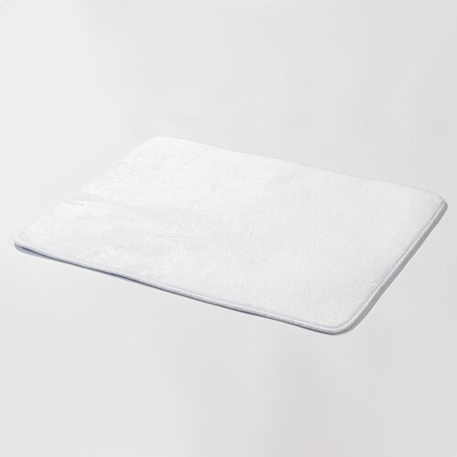 Flannel rectangular sublimation doormat
