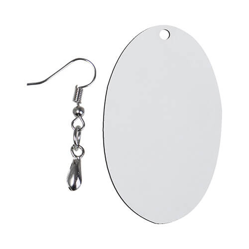 Cercei din MDF pentru sublimare - oval
