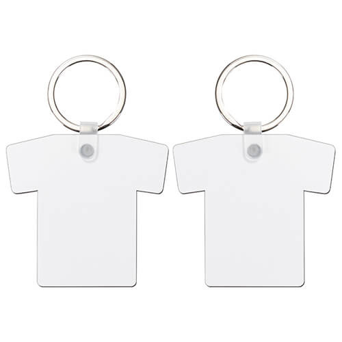 Porte-clés MDF double face pour sublimation - chemise