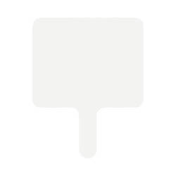 Tablica sucho ścieralna do sublimacji - 25,4 x 20 cm