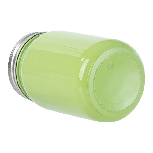 Glazen mok 450 ml Mason Jar Full Color zonder handvat voor sublimatie - groente