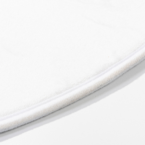 Flannel round sublimation doormat