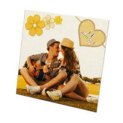 Filtpude 15 x 15 cm til sublimering