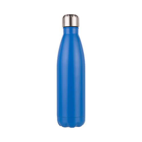 Bidon – bouteille pour boissons 500 ml pour sublimation - bleu mat