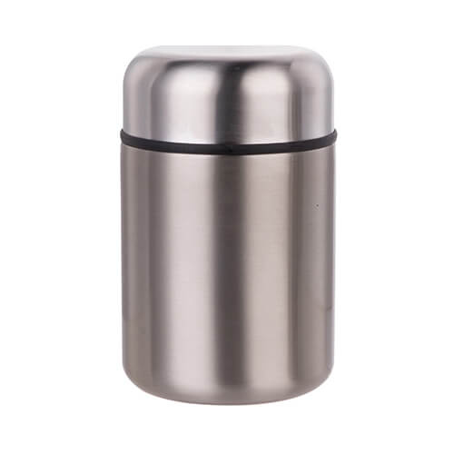 Ruostumattomasta teräksestä valmistettu 380 ml termoskannu sublimaatiota varten - hopea