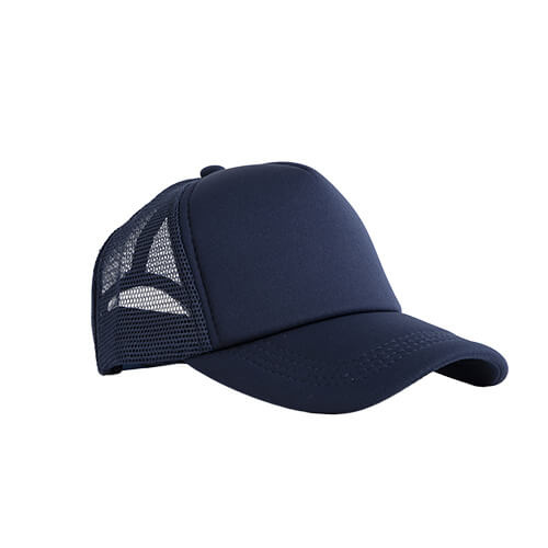 Casquette Trucker pour adultes pour transfert thermique - bleu marine