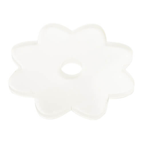 Badge en acrylique pour sublimation - dentelle