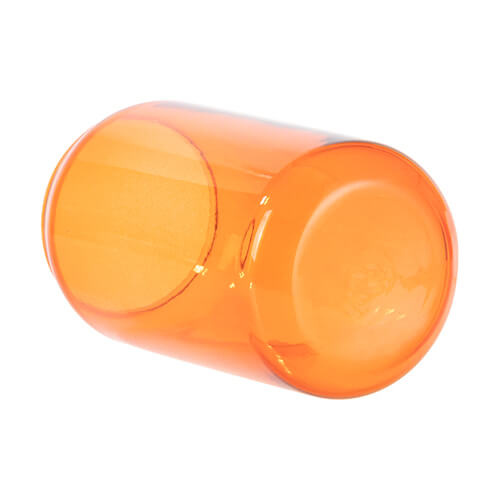 Vaso de 400 ml para sublimación - naranja