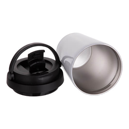 Cană din oțel inoxidabil 350 ml pentru sublimare - albă